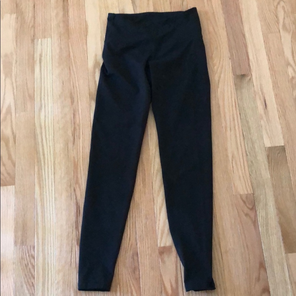 Black workout pants